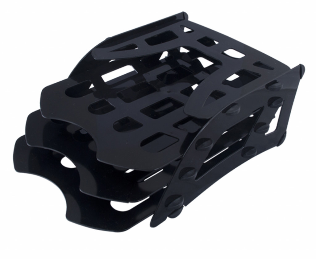 Лоток збірний 3в1 (вертикальне і горизонтальне встановлення), чорн. Арніка - фото 1