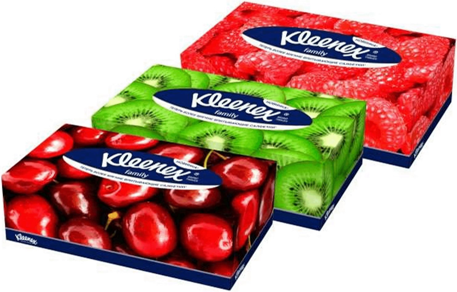 Серветки косметичні, 2 шари, Kleenex Family, 150шт/кор. Kleenex - фото 4