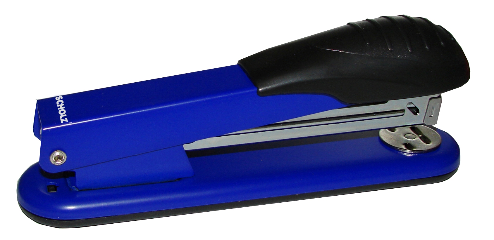 Степлер 24/6, 30л., метал., син. Scholz - фото 3