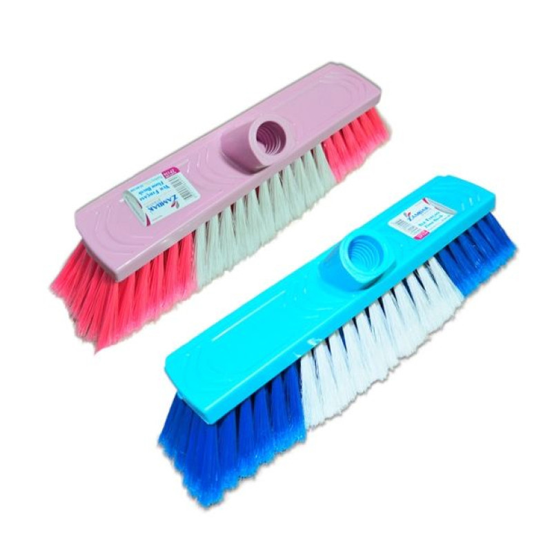 Щетка для уборки пола 30*6см., щетина 8см. средней жесткости (ZP84056), ассорт. Zambak Plastik - фото 3
