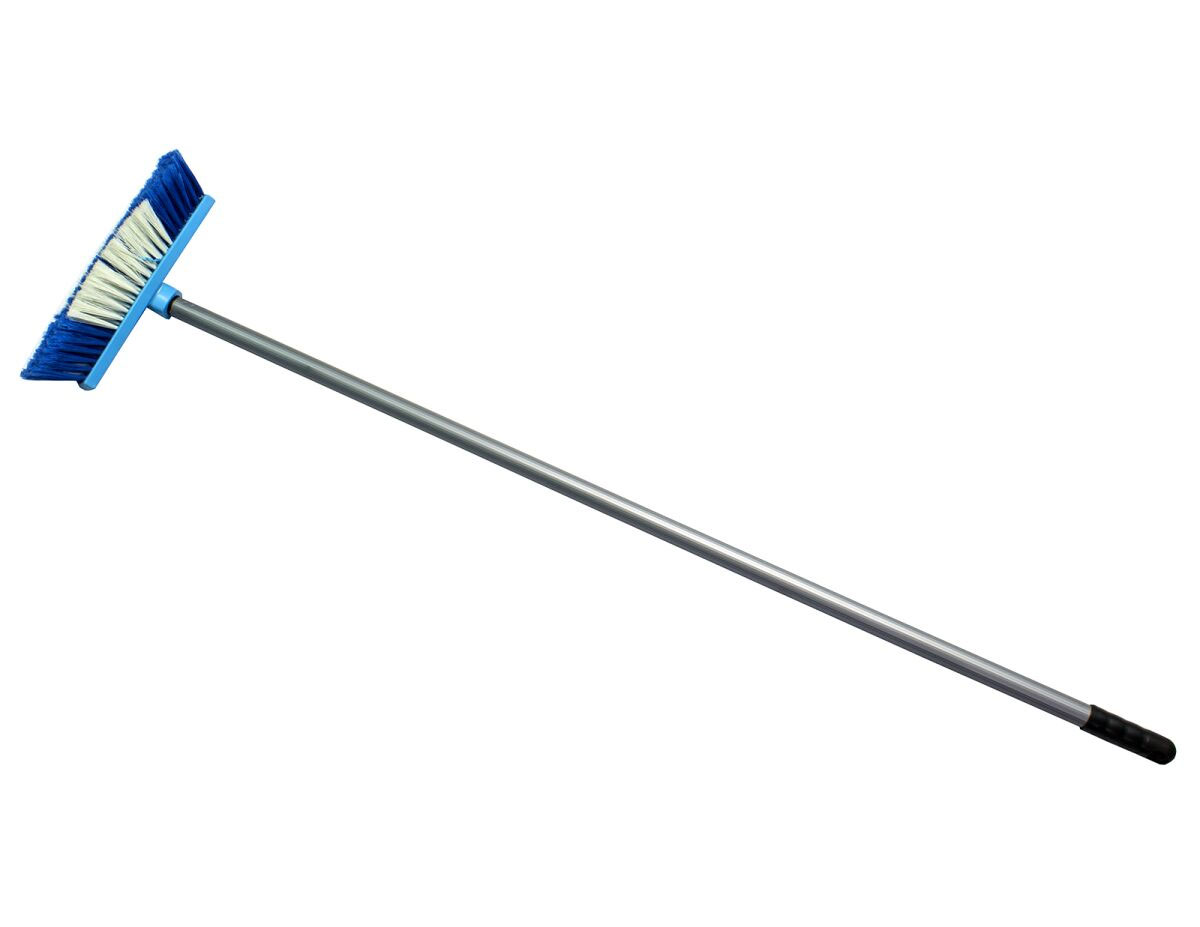 Щетка для уборки пола 29*6см. с ручкой 110см., щетина 6см. средней жосткости (ZP09711) Zambak Plastik - фото 2