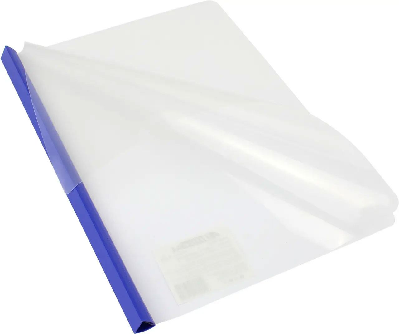 Папка с планкой А4, 15мм., пластик, ассорт. 4Office - фото 4