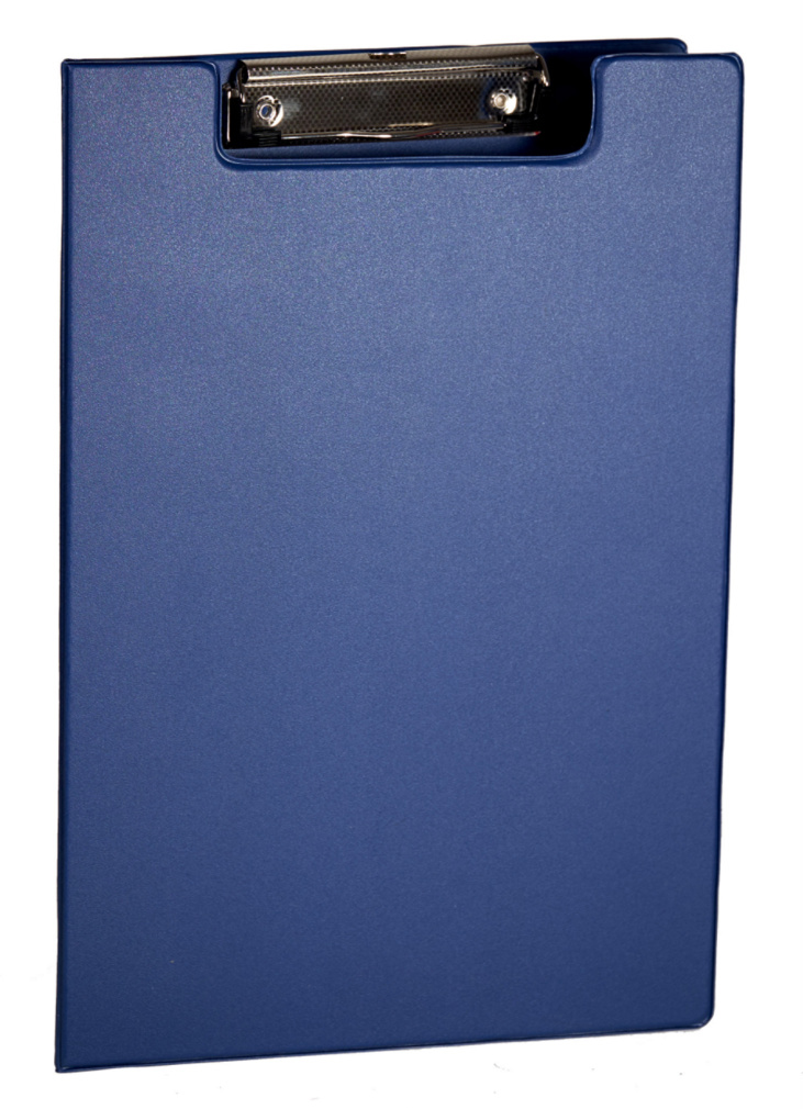 Папка-планшет А4, PVC, син. 4Office - фото 5