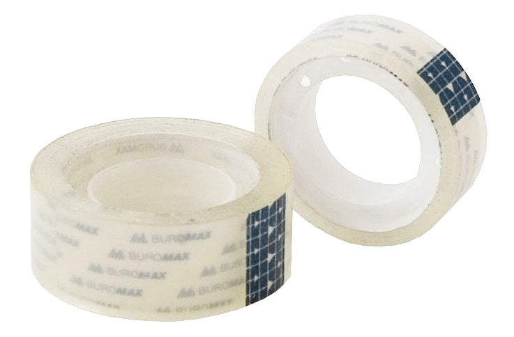 Скотч 12мм.,*10м., 12шт./уп., прозр. BuroMax - фото 3