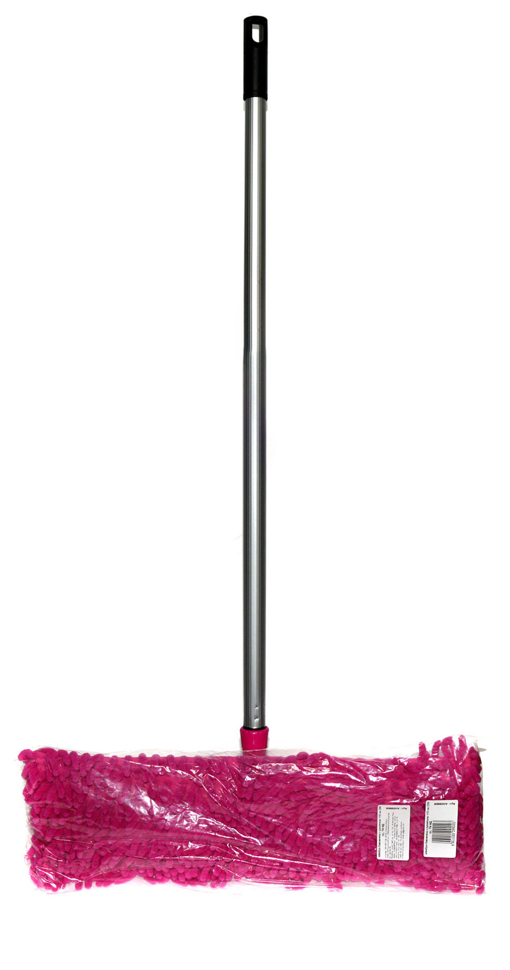 Швабра для мытья пола, 110см., с насадкой из микрофибры 