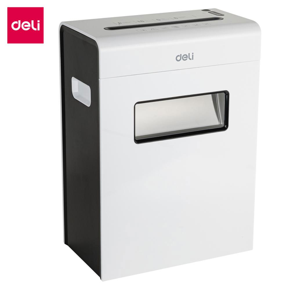 Уничтожитель документов DELI 9921, 6 листов, перекрестная резка 3*16мм., корзина 16л., класс P-4 DELI - фото 1