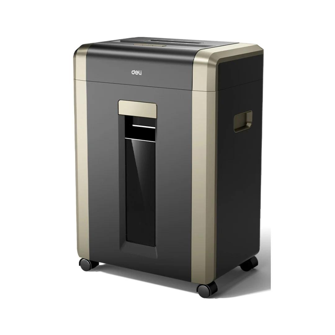 Уничтожитель документов DELI T099, 25 листов, перекрестная резка 4*30мм., корзина 31л., класс P-4 DELI - фото 3