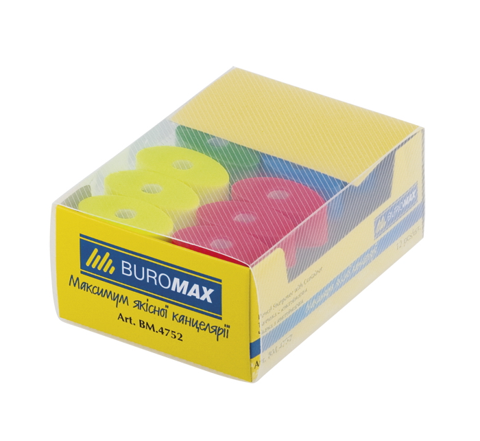 Точилка з контейнером, пластикова, овальна, асорті BuroMax - фото 6