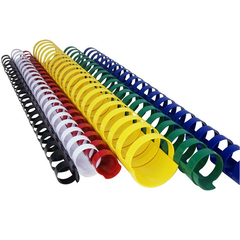 Пружини пластикові 25мм., скріплють до 230арк., 50шт/уп., зелен. D&Art - фото 4