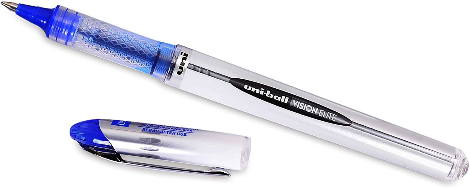 Роллер Uni-ball Vision Elite, 0,8мм., стержень син. Uni - фото 6