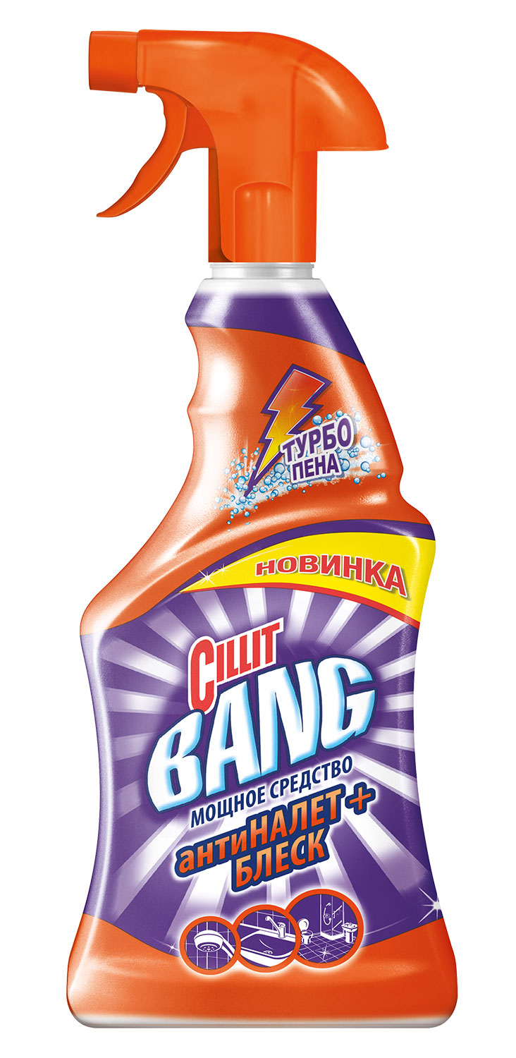 Средство универсальное моющее, 750мл. Bang с распылителем CILLIT - фото 2