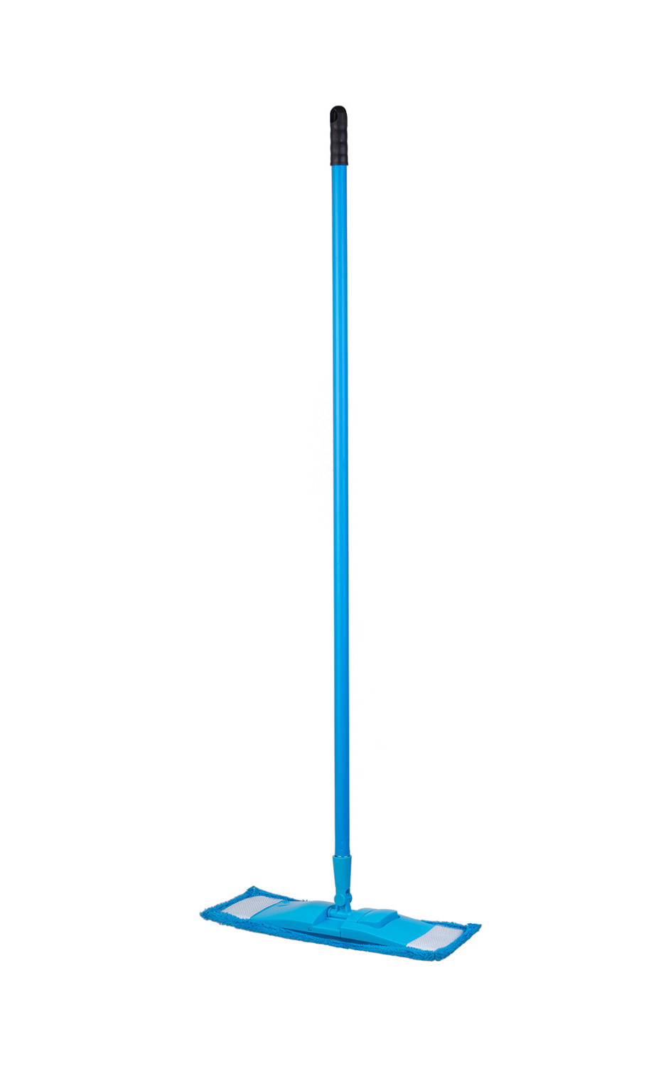 Швабра для миття підлоги + мікрофібра насадка 42см., ручка 110см., блакит. Ecofabric - фото 1