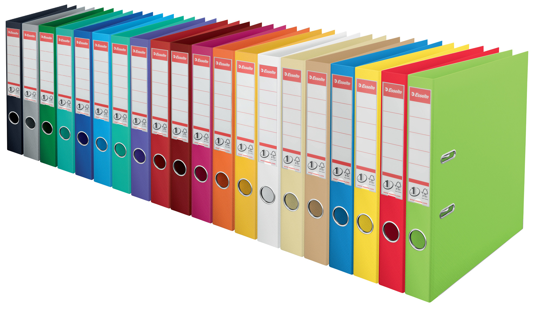 Реєстратор 7,5см. А4 (PP), No.1 Power Vivida, син. Esselte - фото 4