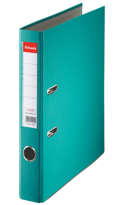 Регистратор 5см. А4 (PP), Econom, бирюз. Esselte - фото 7