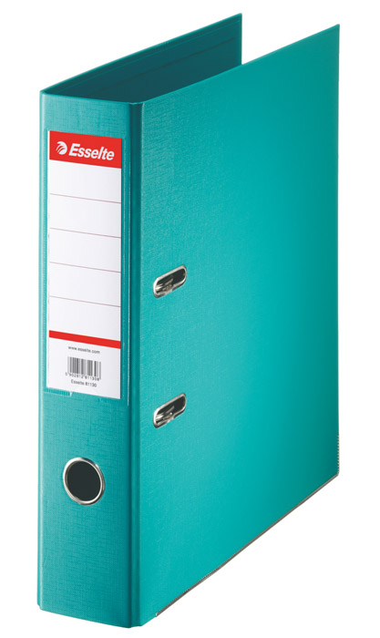 Регистратор 7,5см. А4 (PP) No.1 Power, бирюз. Esselte - фото 4