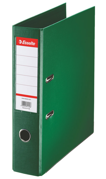 Регистратор 7,5см. А4 (PP) No.1 Power, зелен. Esselte - фото 4