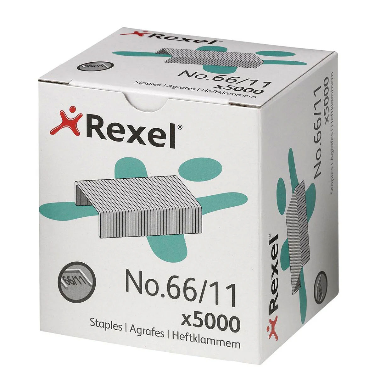 Скобы для степлера 66/11, 5000шт./уп. (06070) Rexel - фото 3
