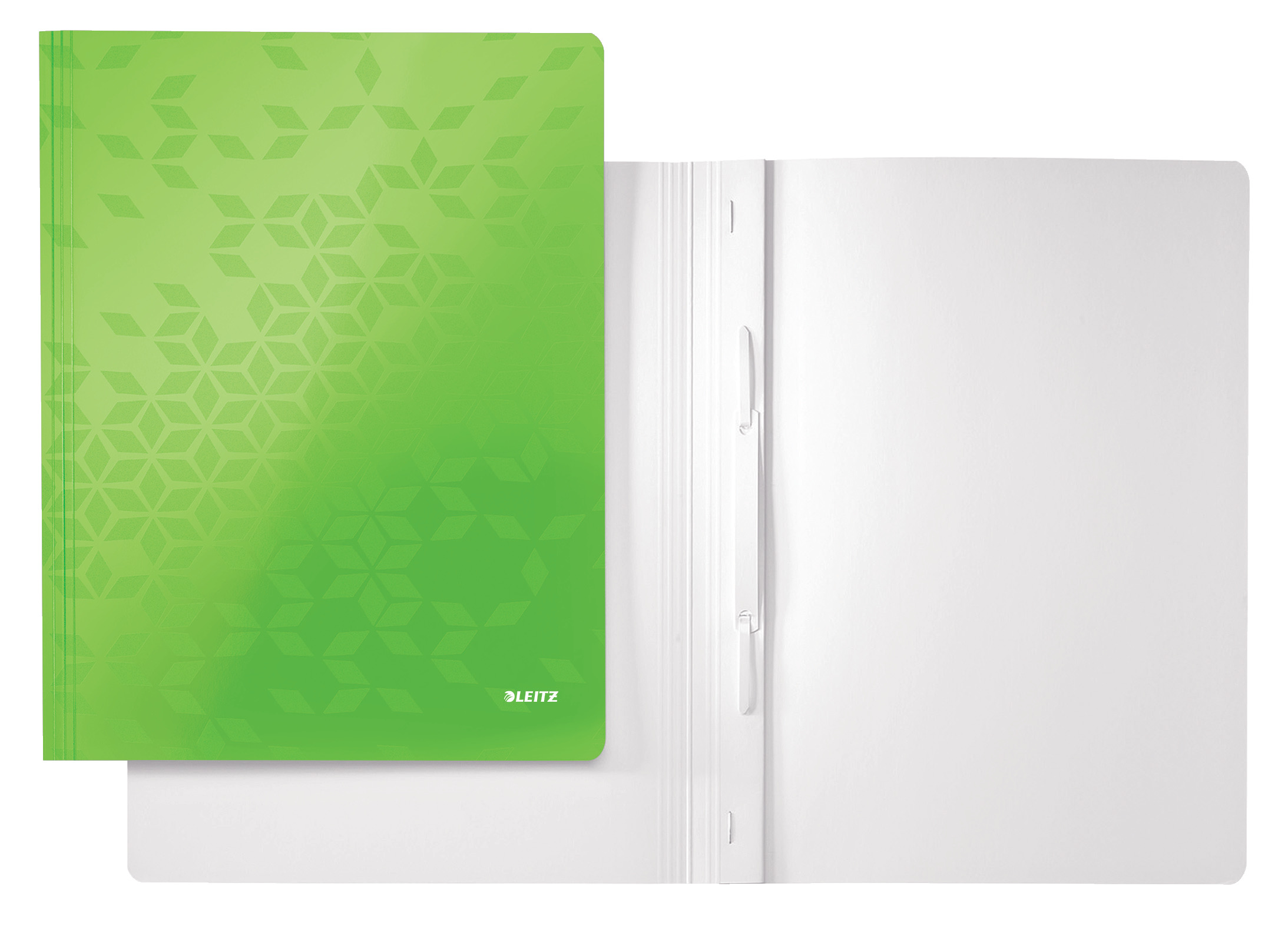 Швидкозшивач Leitz WOW, 250листів А4, зелений металік LEITZ - фото 4