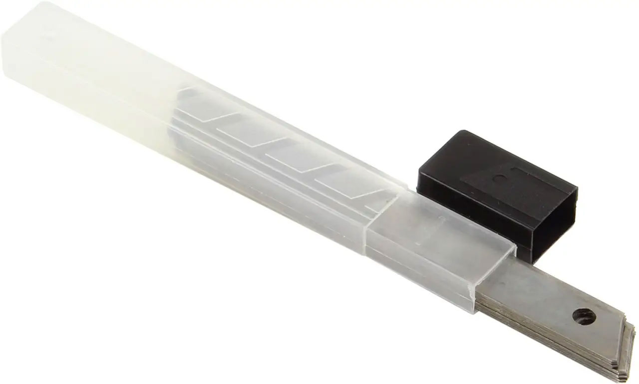 Леза змінні для канцелярського ножа 9мм., 10шт/уп. 4Office - фото 4