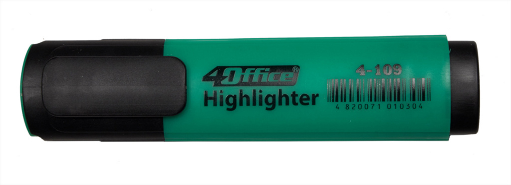 Маркер текстовый 4-109, 1-5мм., зелен. 4Office - фото 4