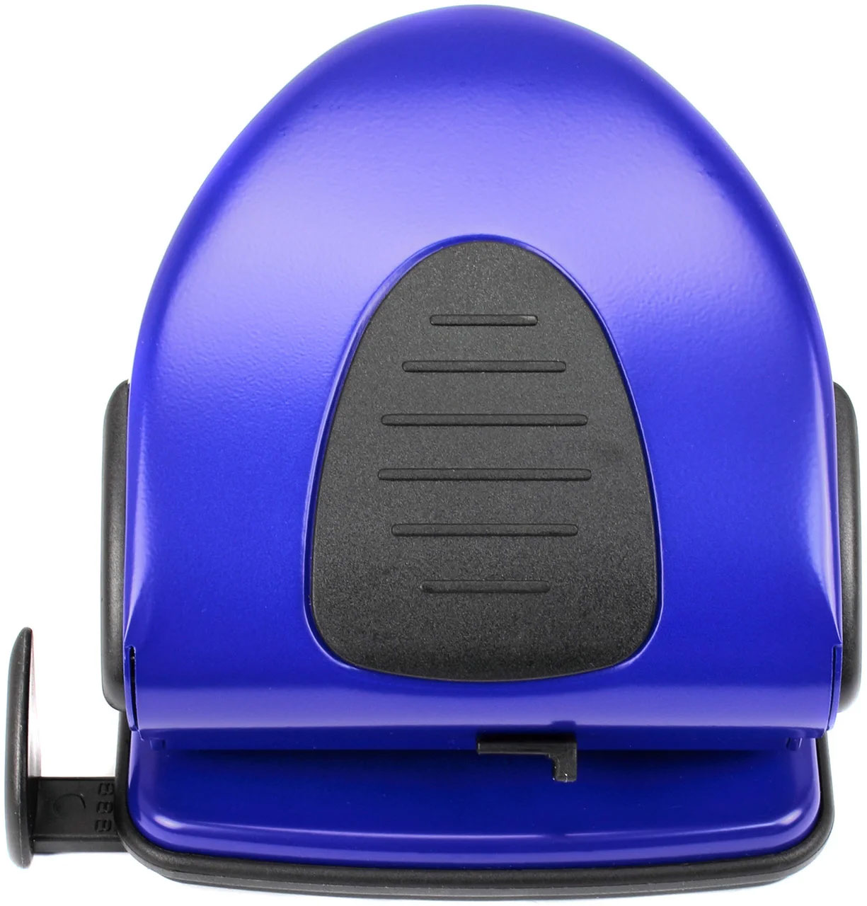 Дырокол на 2 отверстия, до 30 листов (4314), металлический, син. Scholz - фото 5