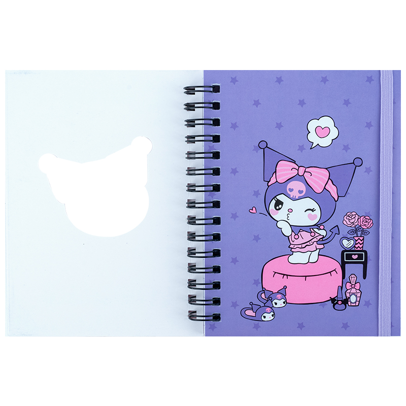 Блокнот вирубка, на спіралі, 80 арк., А6 Hello Kitty-2 (HK25-229-2) Kite - фото 2