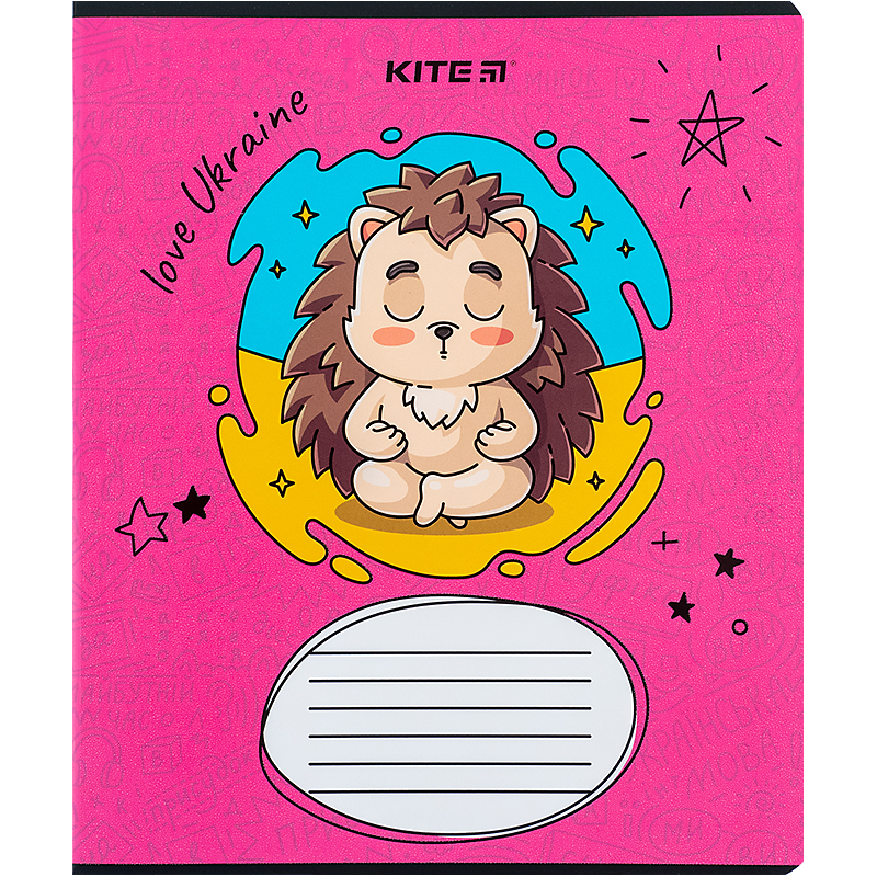 Зошит 12 арк., лін., гібр. лак + УФ лак, Хоробрі тварини (K24-234-2) Kite - фото 11