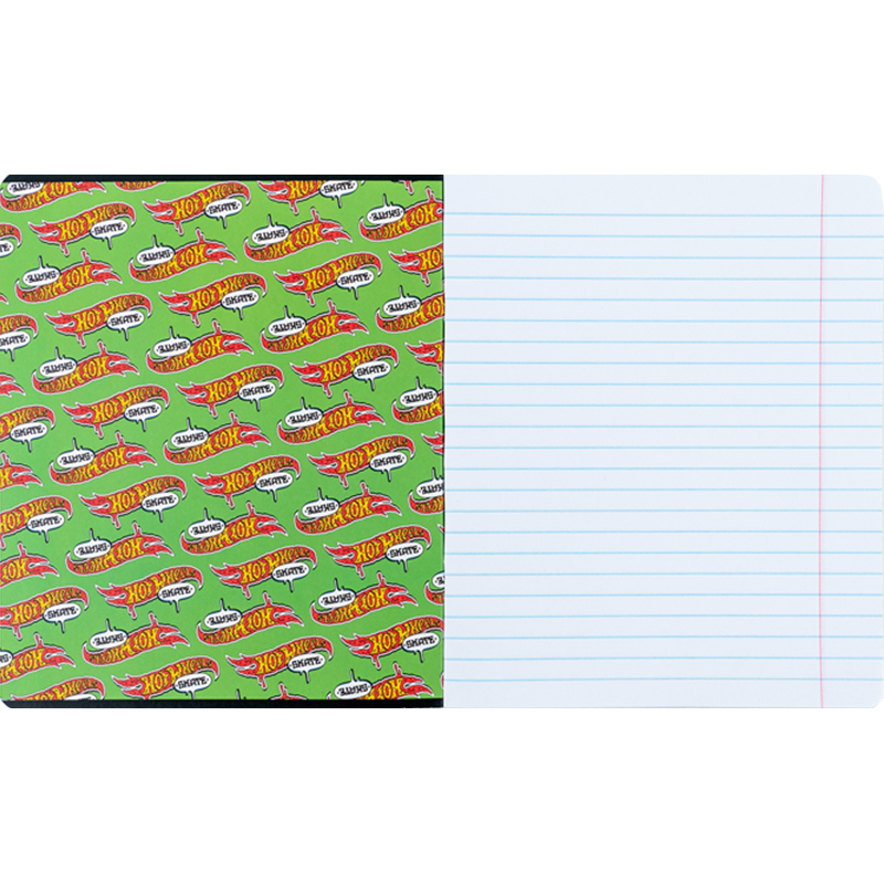 Тетрадь 18 лист., гибр. лак + УФ лак, Hot Wheels (HW24-237) Kite - фото 11