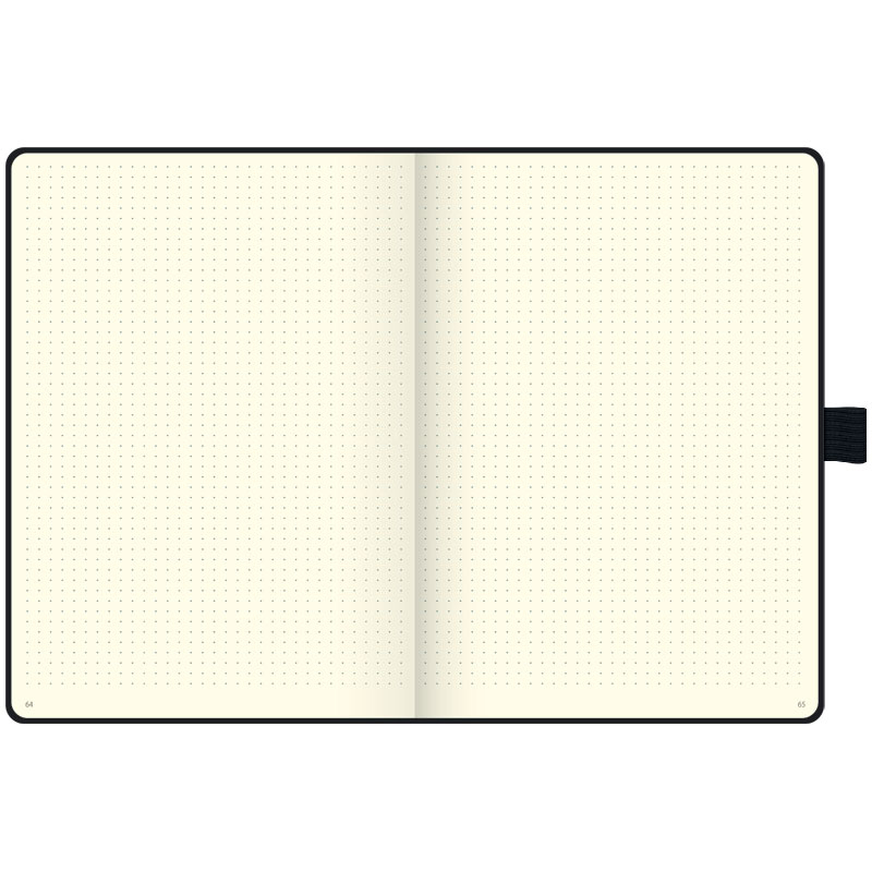 Книга записная А4 Компаньйон, точка, черн. Brunnen - фото 3