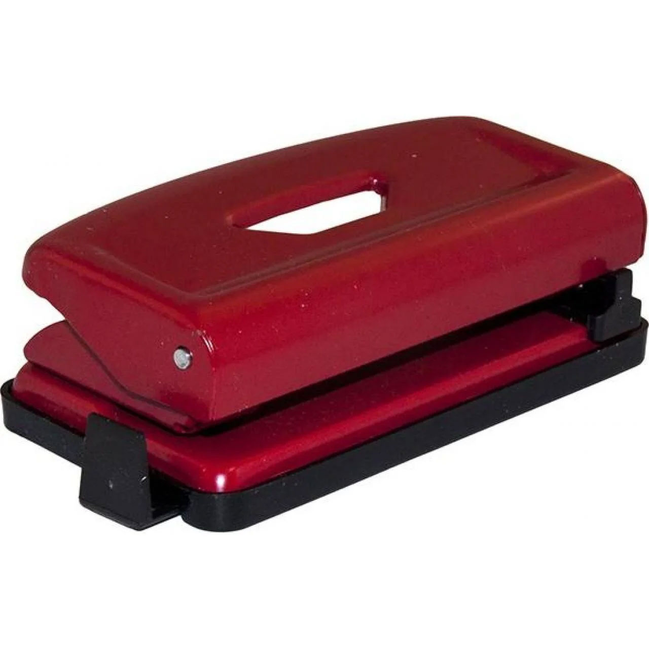 Діркопробивач на 2 отвори, до 12 аркушів (4316), металевий, черв. Scholz - фото 4