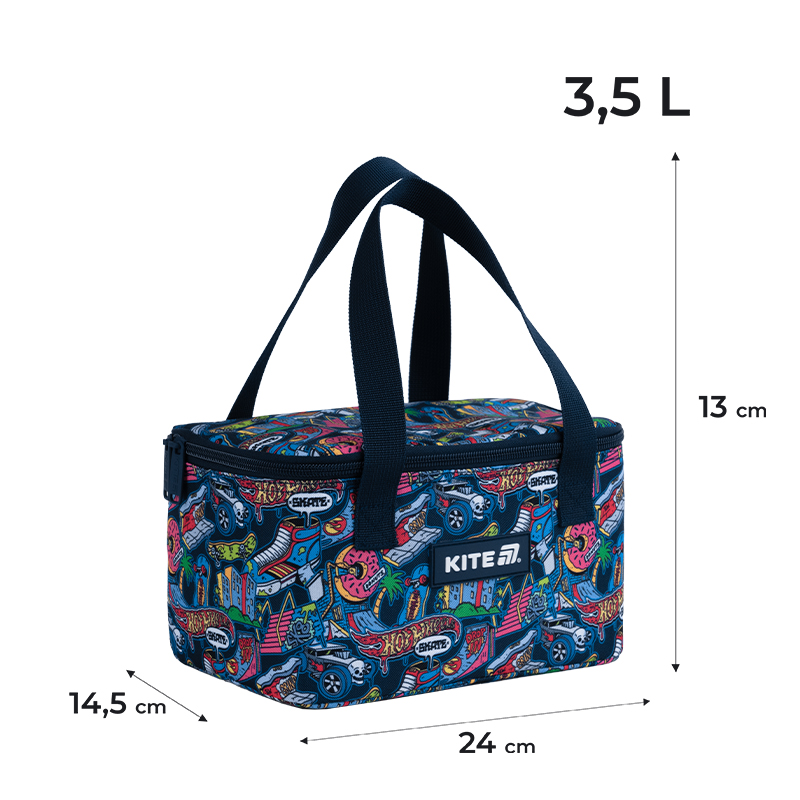 Сумка для ланча 2705 Hot Wheels Kite - фото 3