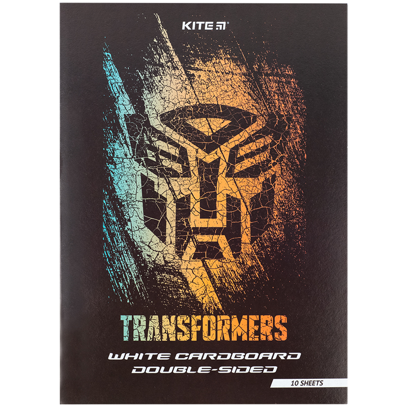 Картон білий. (10арк) A4 «Transformers» Kite - фото 2