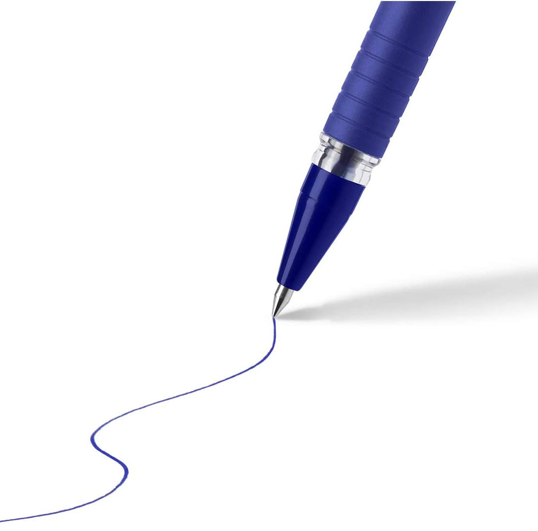 Гелевая ручка Gel-Ocity Stic, 0,5мм., корпус прозор., стержень син. Bic - фото 5