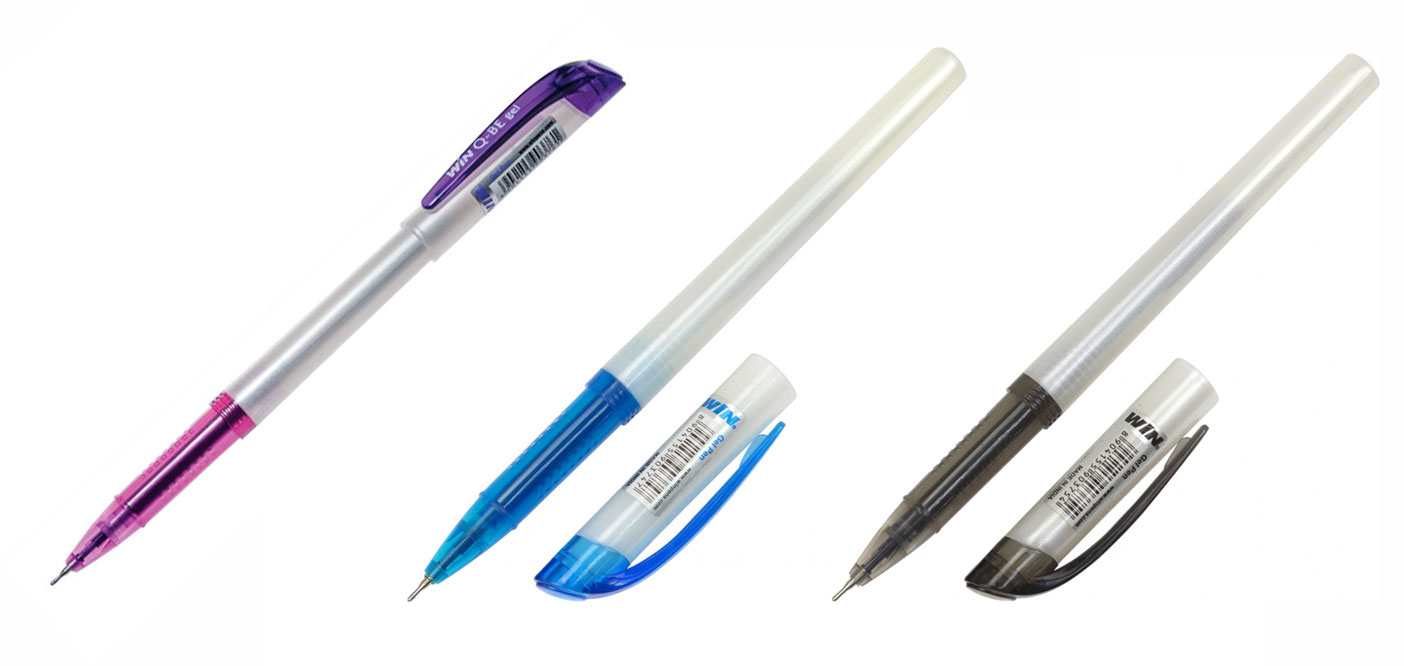 Гельова ручка QBE, корпус перламутр., ст. чорн. WIN - фото 6