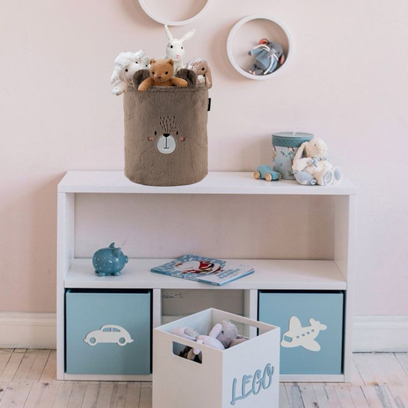 Кошик для зберігання 3100 Sweet Bear 30х35 см, плюшевий Kite - фото 5