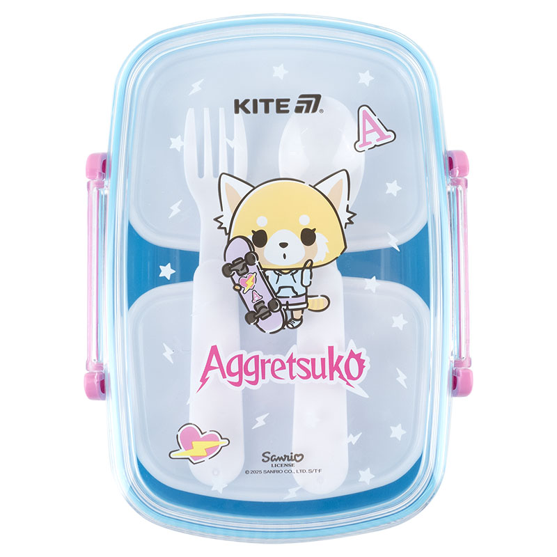 Ланчбокс с наполнением 750 мл. Aggretsuko (AR25-181) Kite - фото 2