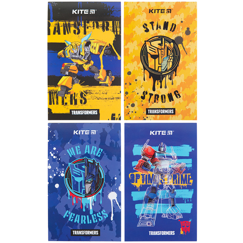 Блокнот-планшет, A6, 50 лист., безлин. Transformers (TF23-195) Kite - фото 6