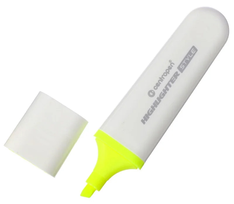 Маркер текстовий Highlighter 6252,  1-4,6мм., жовт. Centropen - фото 3