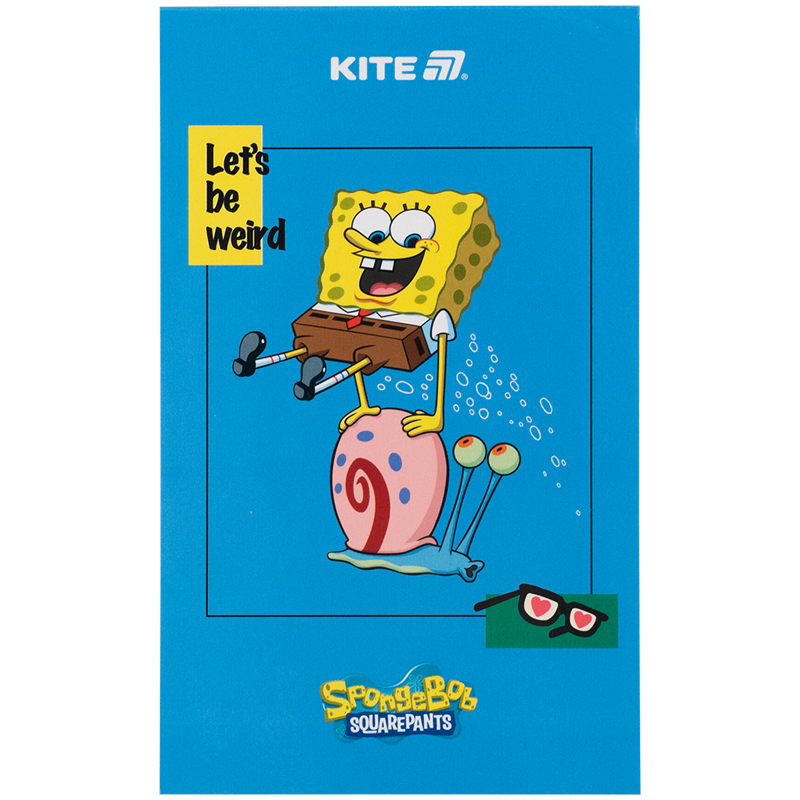 Блокнот-планшет, A6, 50 арк., безлін. Sponge Bob (SB25-195) Kite - фото 5