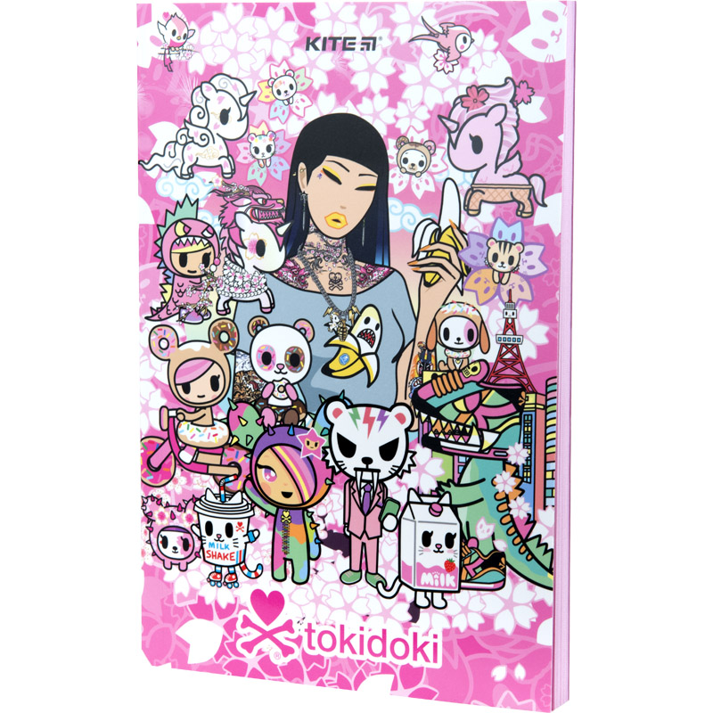 Блокнот, термобиндер А5, 64 лист., Tokidoki-1 (TK23-193-1) Kite - фото 2