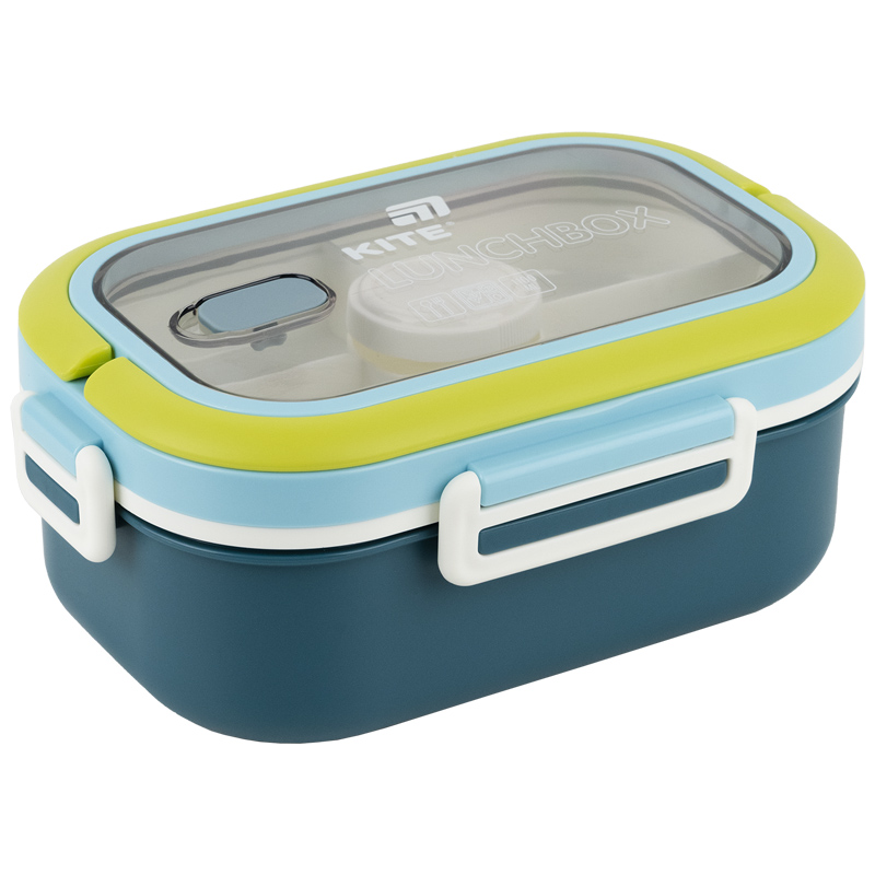 Ланчбокс с разделителем 1100 мл, синий (K25-1182-2) Kite - фото 3