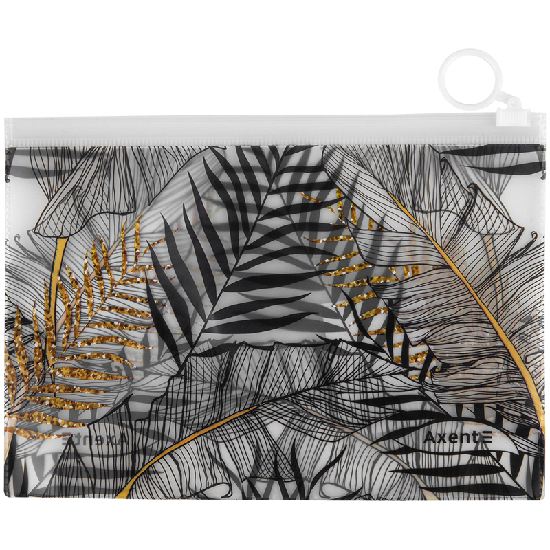 Папка на молнии zip-lock, B6, Soft Touch, Jungle Axent - фото 1