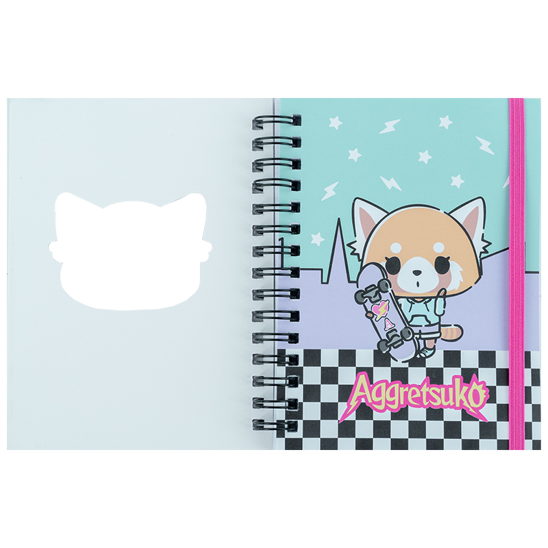 Блокнот вырубка, на спирали, 80 лист., А6 Aggretsuko (AR25-229) Kite - фото 2
