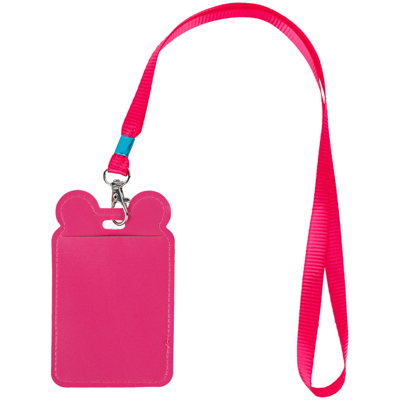 Бейдж на шнурку вертикальний, фуксія Kite - фото 2