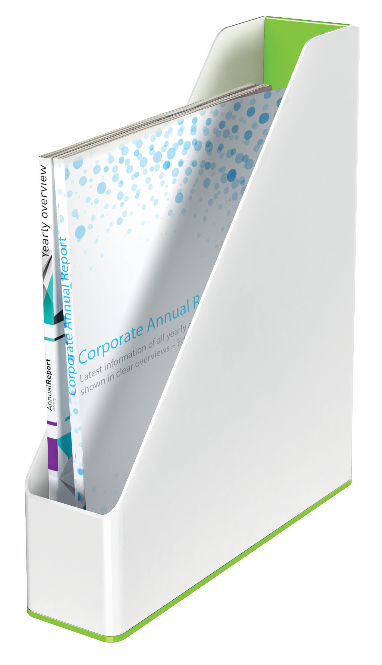 Лоток вертикальный Wow Duo Colour метал., зелен. LEITZ - фото 8