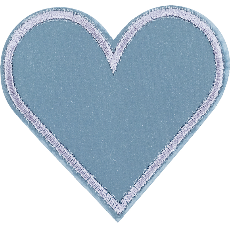 Термонашивка  светоотражающая, сердце (K23-115-1) Kite - фото 2