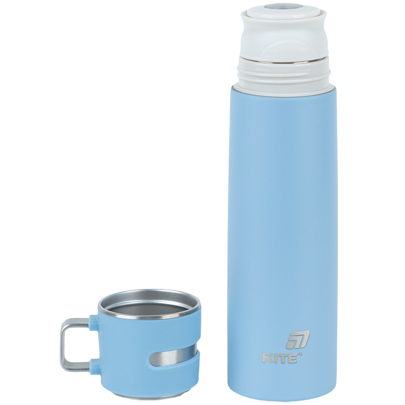 Термос 500 мл, голубой (K25-1224-2) Kite - фото 2