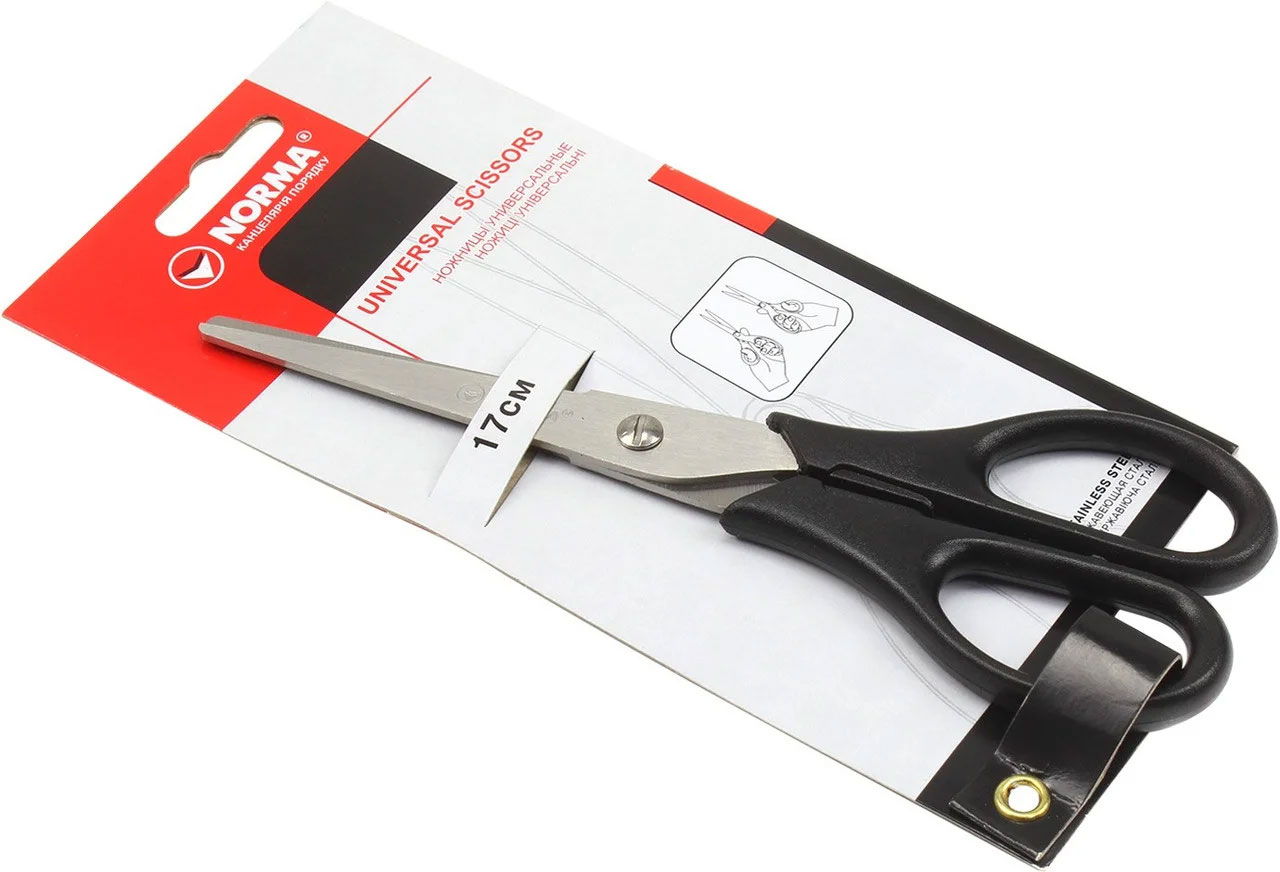 Ножницы 17см. универсальные NORMA - фото 3