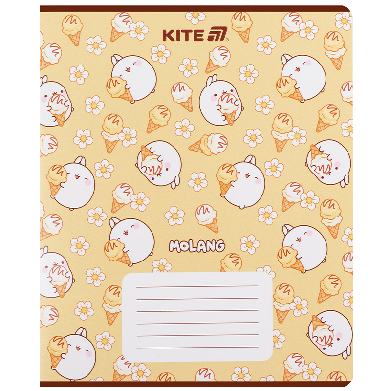 Зошит 18 арк., лін., гібр. лак + УФ лак, Molang (ML25-237) Kite - фото 13