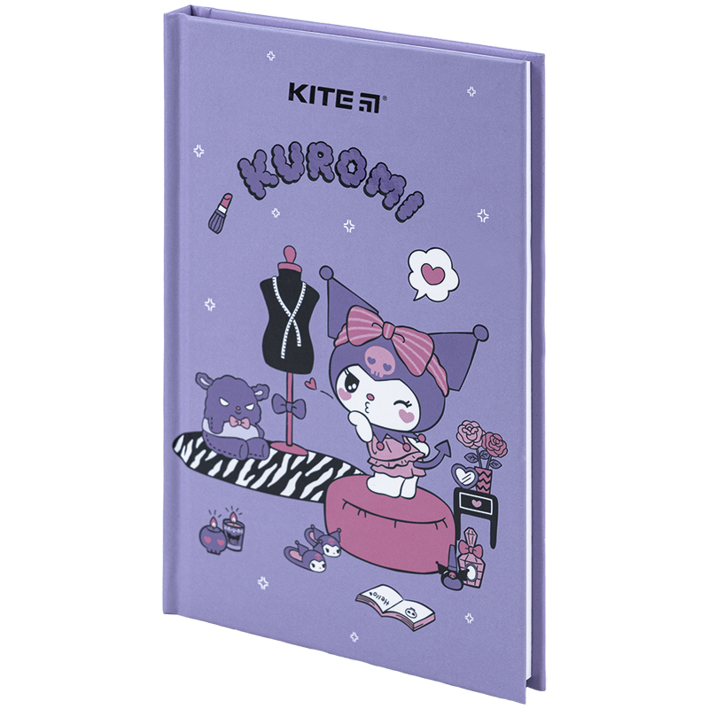 Книга записная твердая обл. А6, 80 лист., кл. Hello Kitty-2 (HK24-199-2) Kite - фото 2